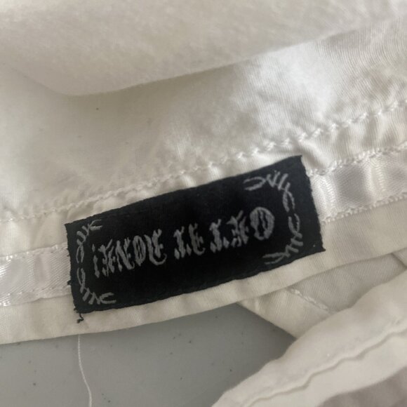 Roar Shirt Men's L Button Long Sleeve Embroidered Pearl Snap Empire Phoenix - Picture 5 of 8